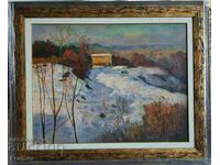ZDRAVKO ALEXANDROV 1911 - 1998 Landscape Early Spring oil
