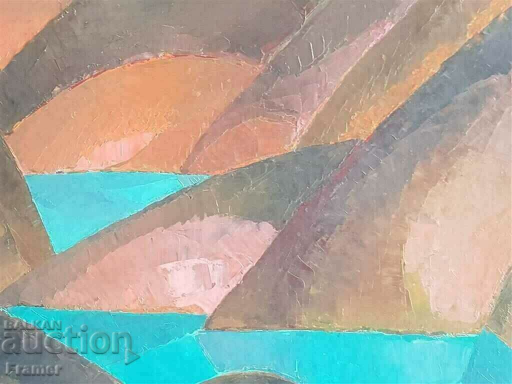 Vanya Decheva - Danail Dechev Peisajul râului Erma ÎMPĂRÂRII 1967 OHI - 5 Vanya Decheva - Danail Dechev Peisajul râului Erma ÎMPĂRÂRII 1967 OHI - 5