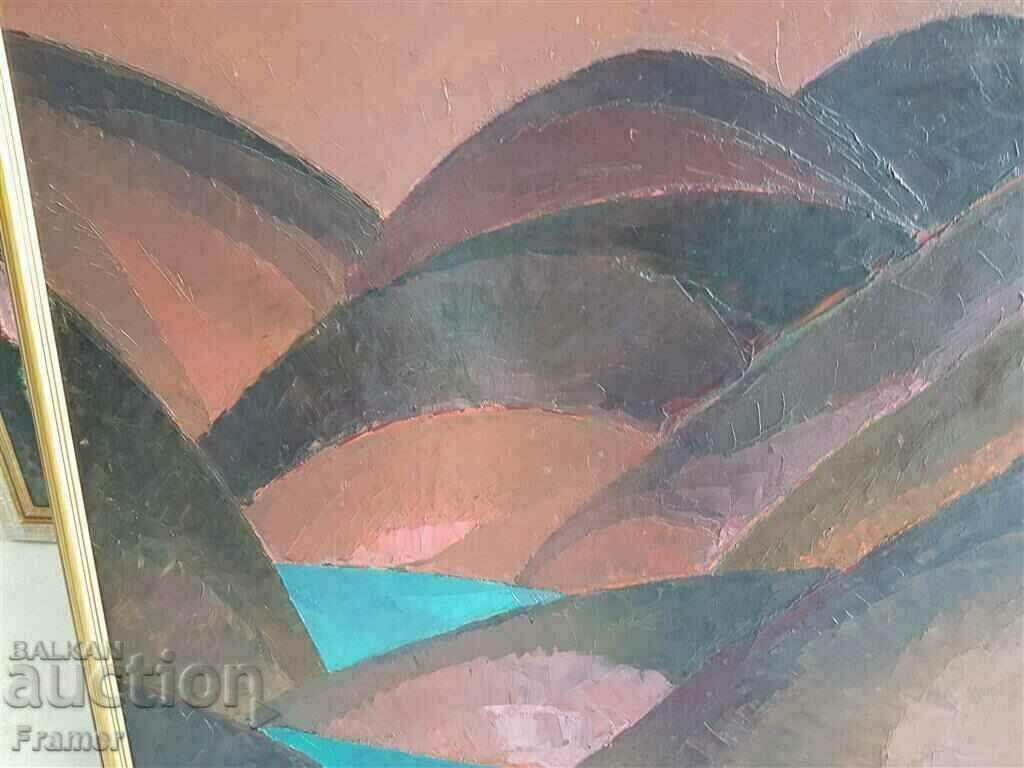 Vanya Decheva - Danail Dechev Peisajul râului Erma ÎMPĂRÂRII 1967 OHI - 6 Vanya Decheva - Danail Dechev Peisajul râului Erma ÎMPĂRÂRII 1967 OHI - 6