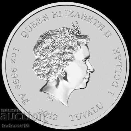 1 oz Сребро Джеймс Бонд Агент 007 2022 /в черно/ с цена 129.99 лв. | € 66.46 1 oz Сребро Джеймс Бонд Агент 007 2022 /в черно/ с цена 129.99 лв. | € 66.46