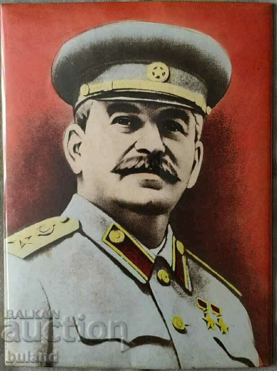 Портрет на Йосиф Висарионович Сталин Ранен Соц СССР