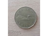 Канада - 1 долар 1989г.