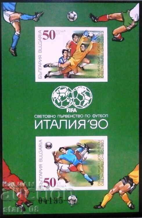 3846A FIFA World Cup "Italy '90" II block no