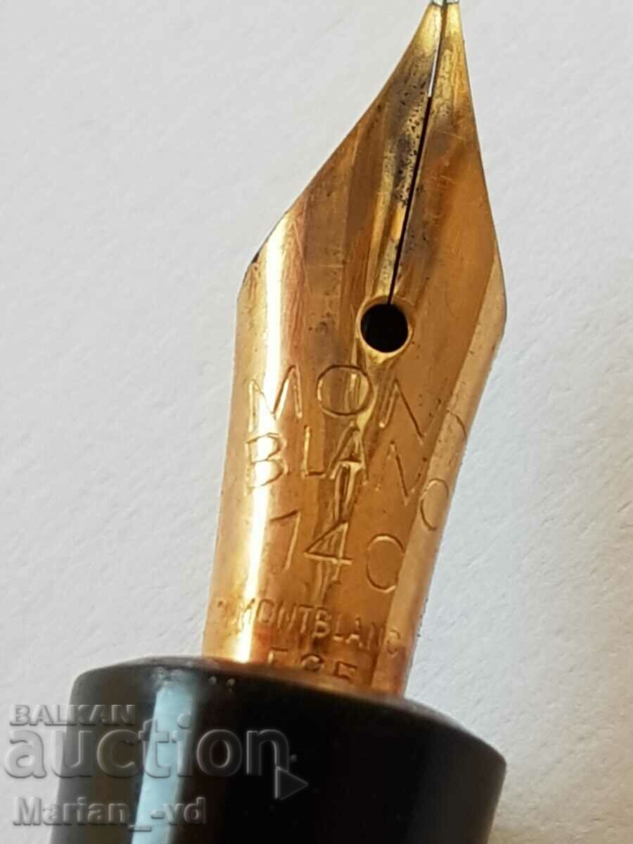 Auction  MONTBLANC 342 G fountain pen with 14 carat gold nib 1955