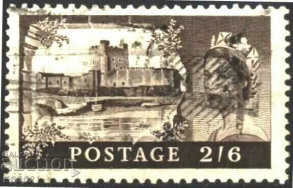 Stamped Queen Elizabeth II 1955 of Great Britain