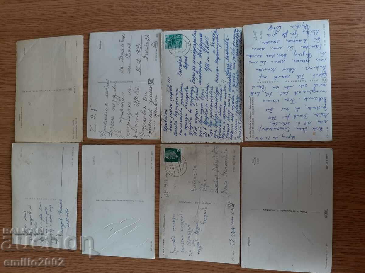 Delivery of Postcards GDR DDR 018 Delivery of Postcards GDR DDR 018