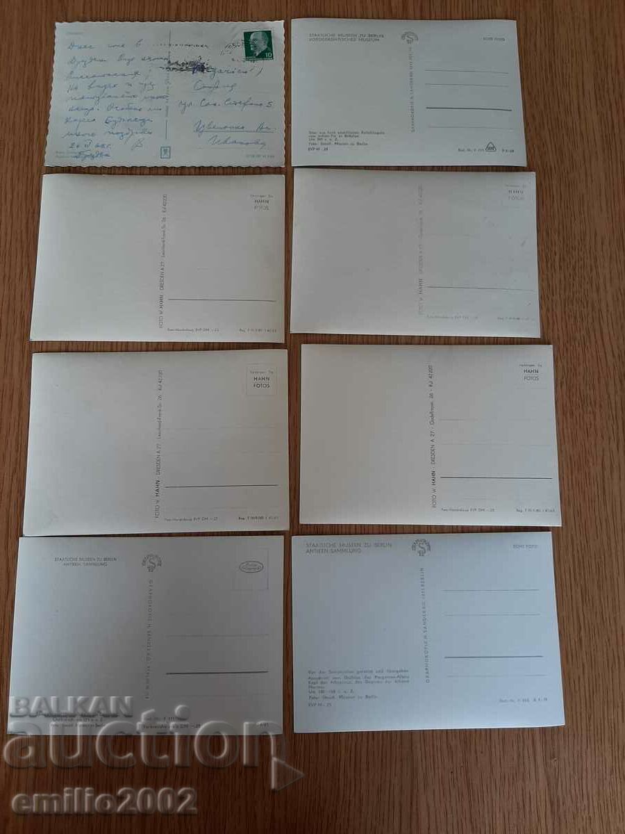 Delivery of Postcards GDR DDR 019 Delivery of Postcards GDR DDR 019