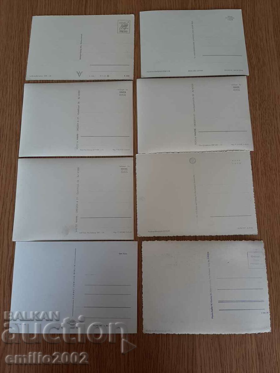 Delivery of Postcards GDR DDR 023 Delivery of Postcards GDR DDR 023