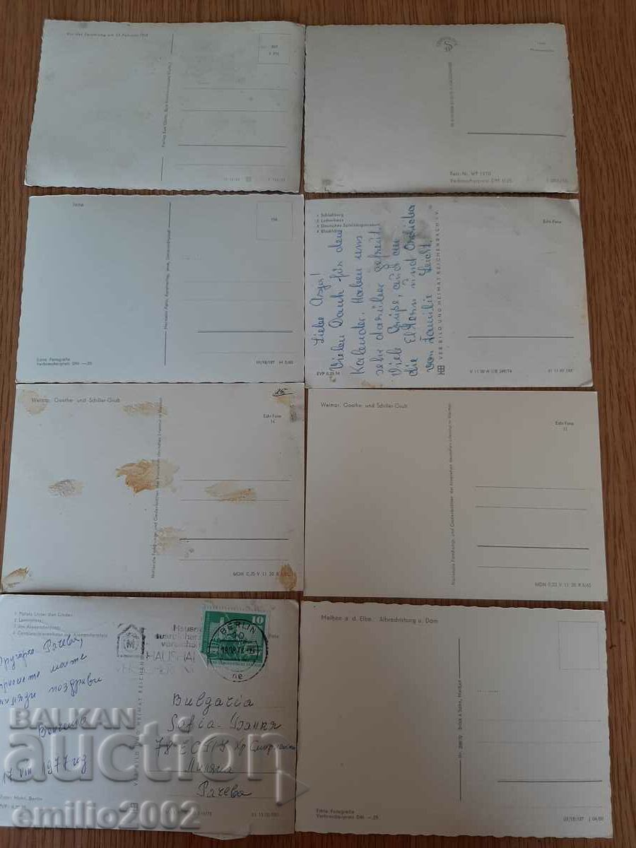 Delivery of Postcards GDR DDR 022 Delivery of Postcards GDR DDR 022