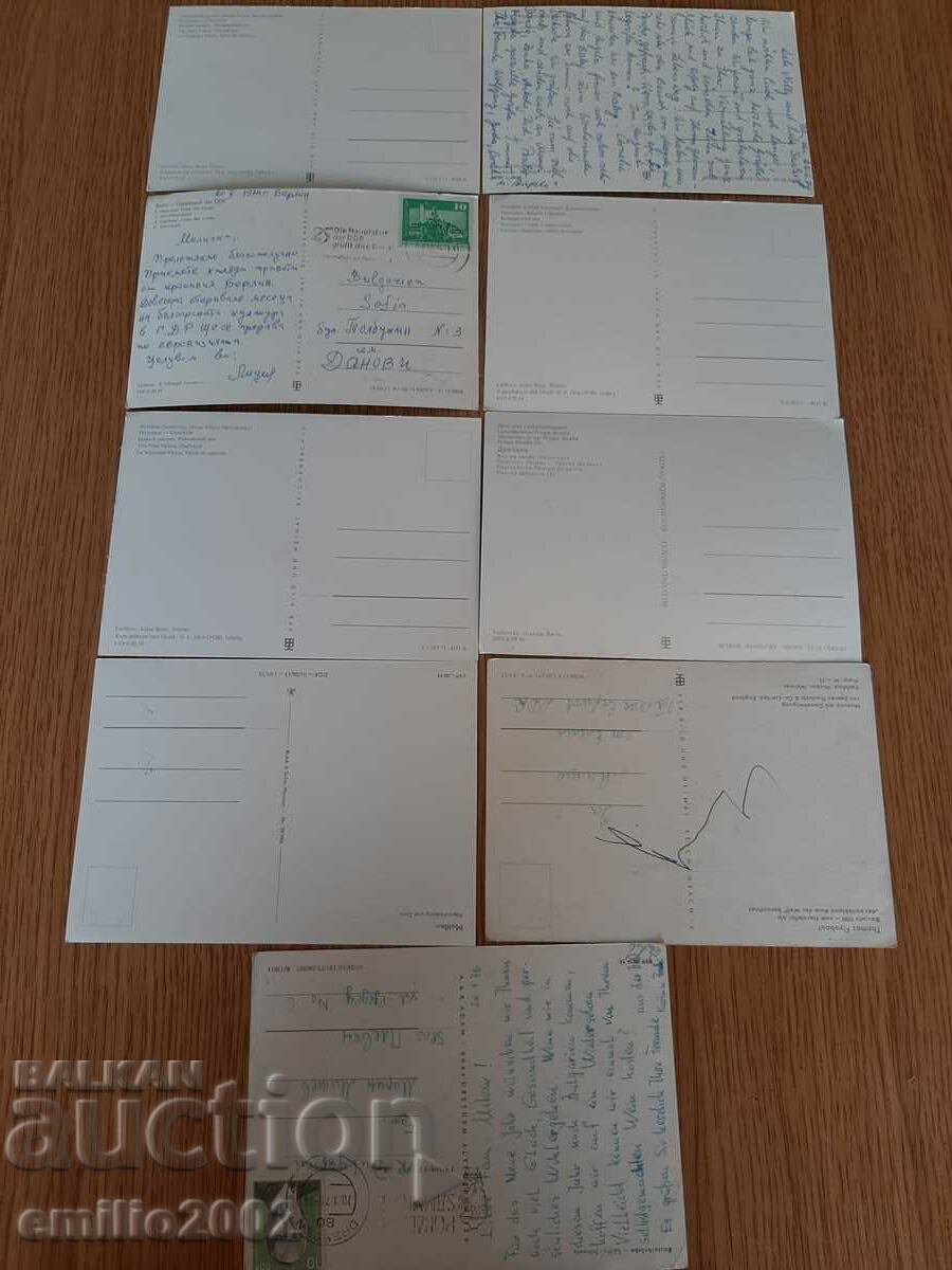 Delivery of Postcards GDR DDR 030 Delivery of Postcards GDR DDR 030