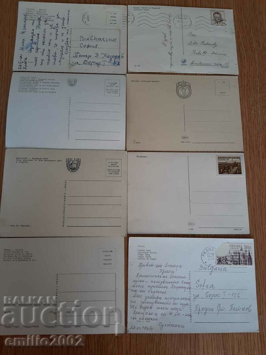 Delivery of Postcards Czechoslovakia 024 Delivery of Postcards Czechoslovakia 024