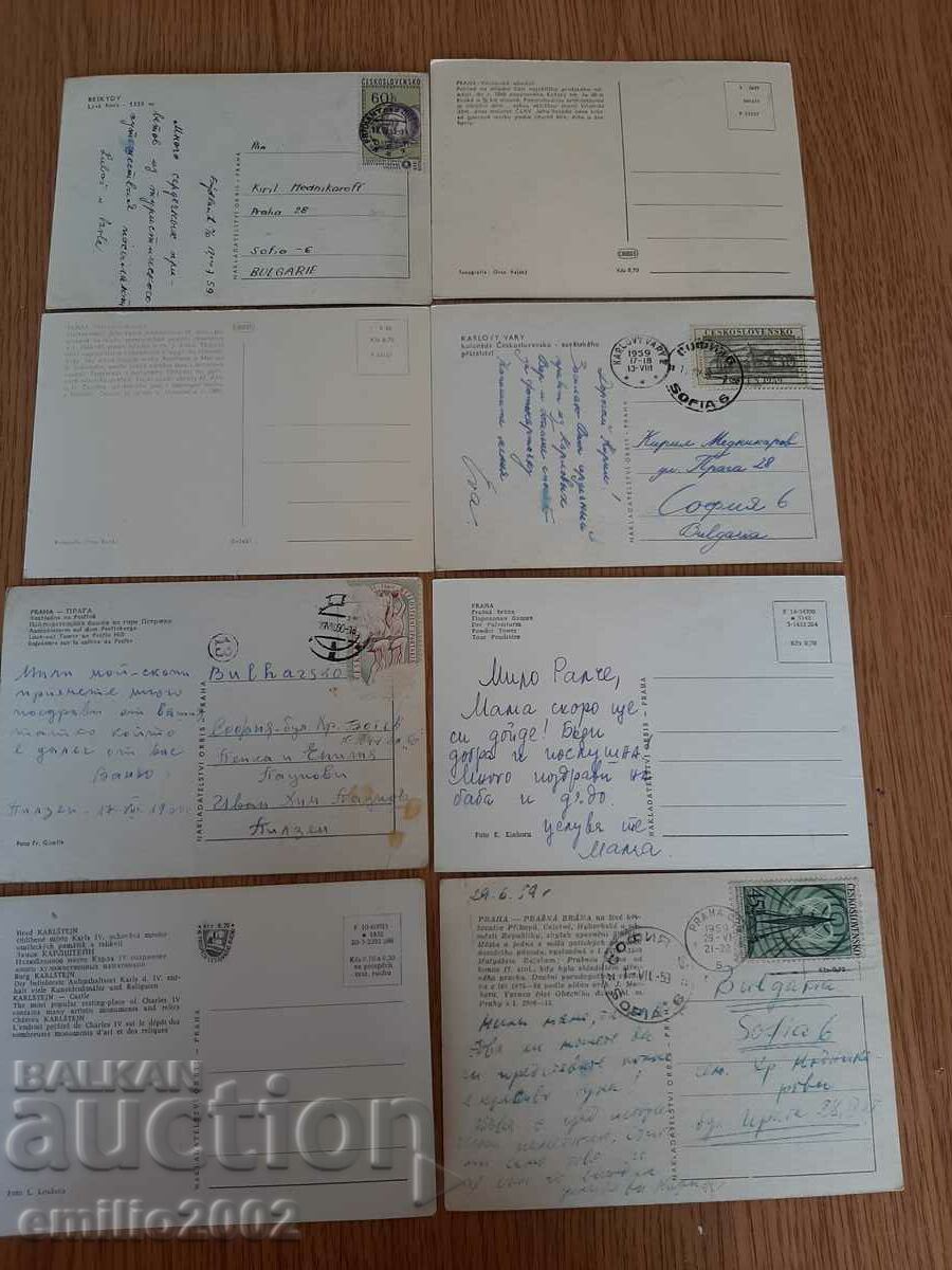 Delivery of Postcards Czechoslovakia 026 Delivery of Postcards Czechoslovakia 026