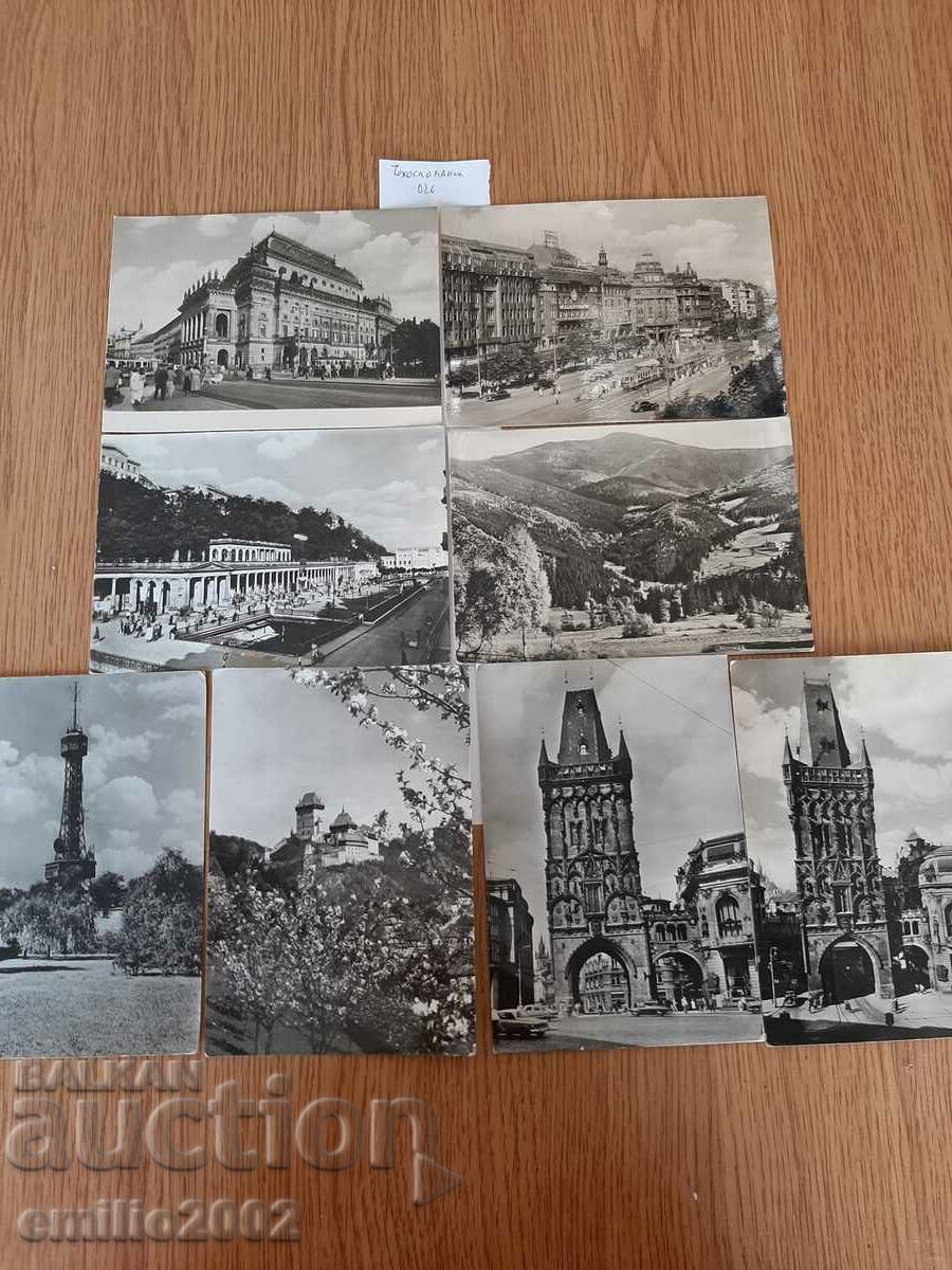 Пощенски картички Чехословакия 026