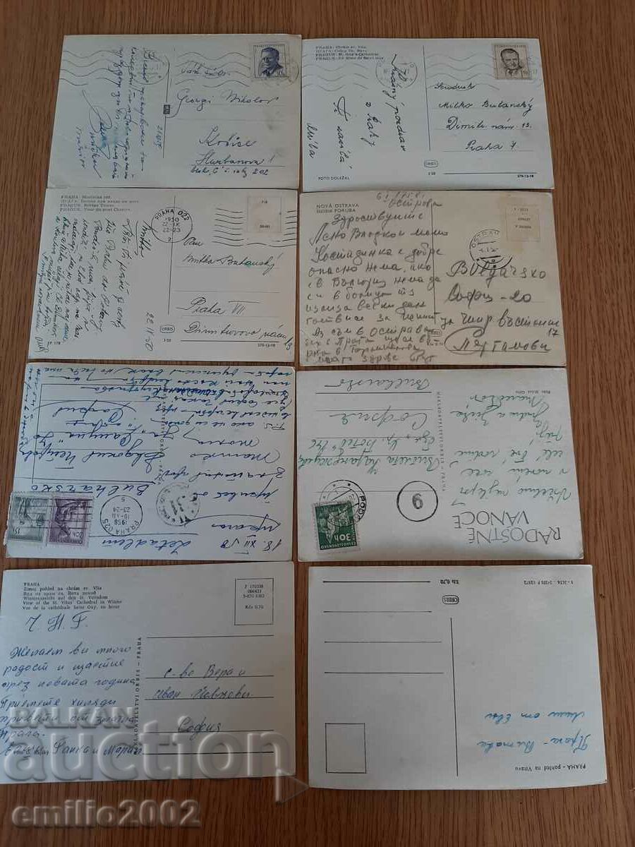 Delivery of Postcards Czechoslovakia 029 Delivery of Postcards Czechoslovakia 029