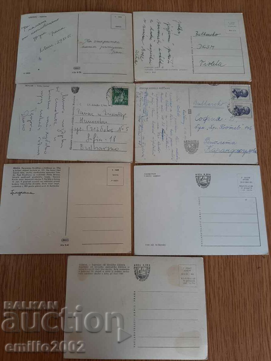 Delivery of Postcards Czechoslovakia 031 Delivery of Postcards Czechoslovakia 031