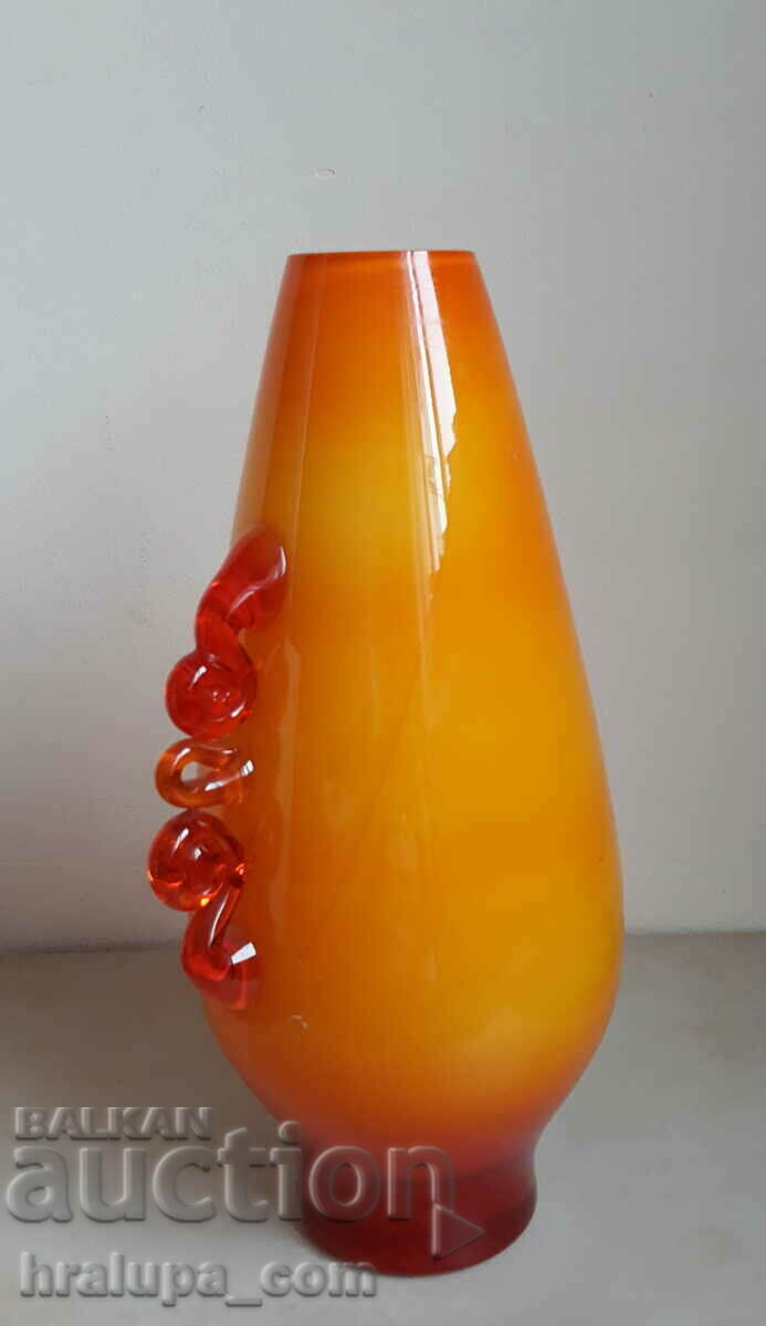 Unique Murano Murano double-layered vase - 6 Unique Murano Murano double-layered vase - 6