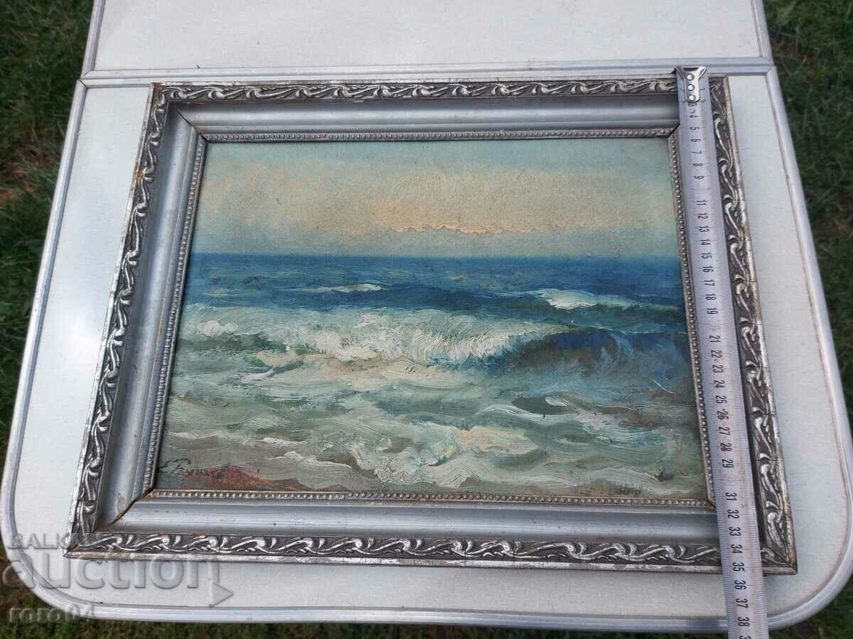 Delivery of EVGENI BUGAEV ( 1925 - 2002 ) SEA LANDSCAPE Delivery of EVGENI BUGAEV ( 1925 - 2002 ) SEA LANDSCAPE