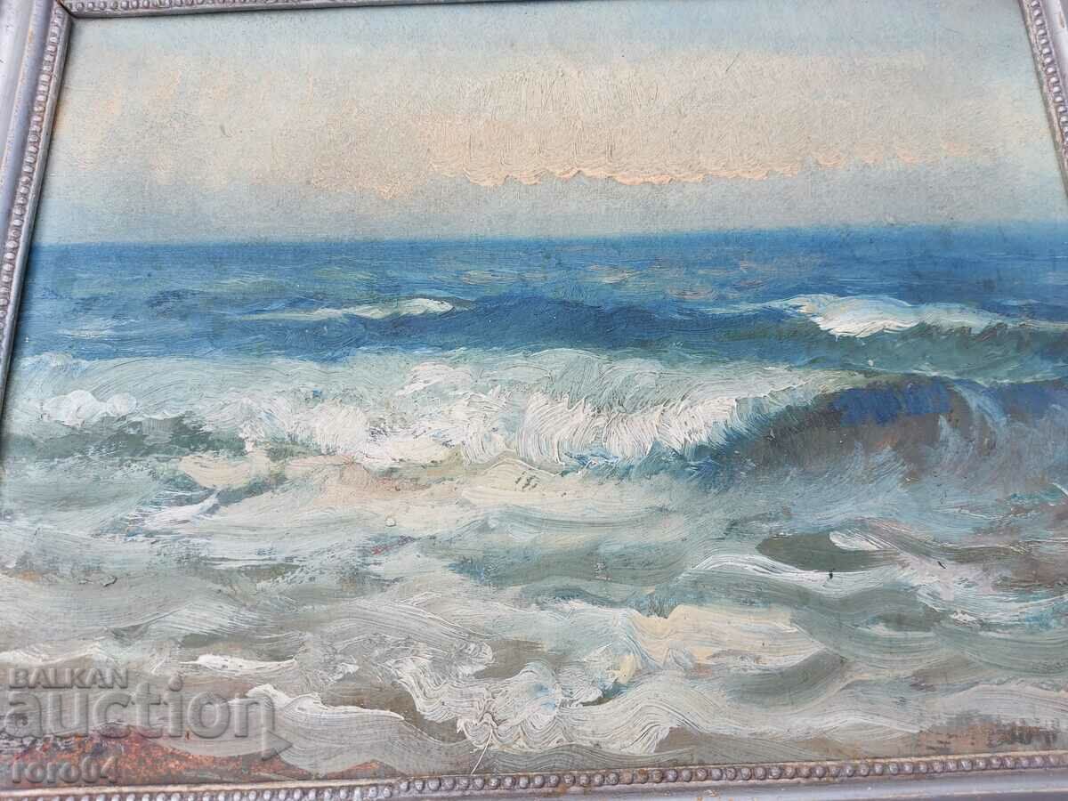 EVGENI BUGAEV ( 1925 - 2002 ) SEA LANDSCAPE - 6 EVGENI BUGAEV ( 1925 - 2002 ) SEA LANDSCAPE - 6