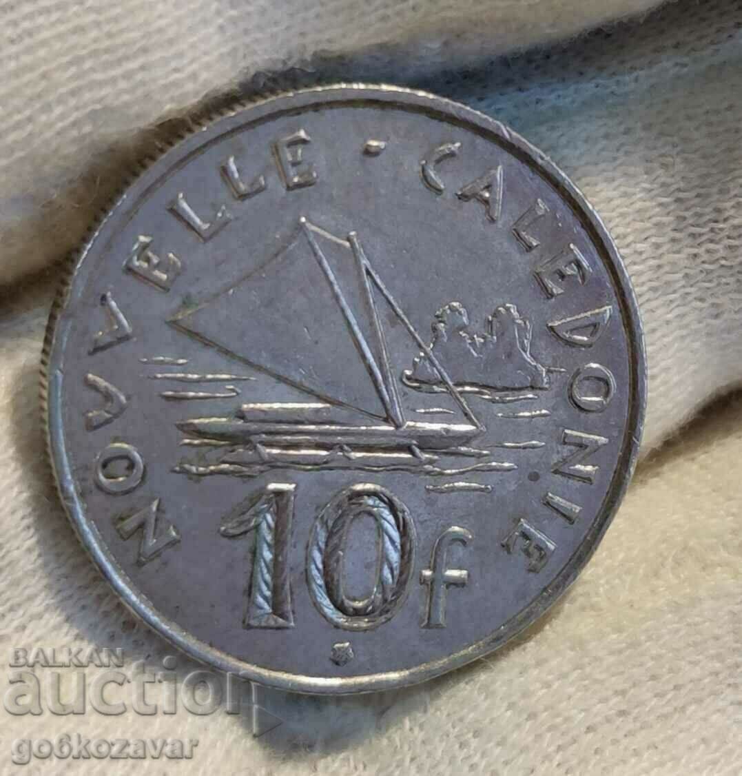 10 Franc New Caledonia 2007