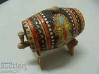 No.*6540 old souvenir - a small decorative barrel