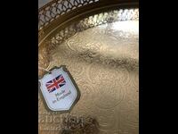 Plate-gilt, England38/29 cm