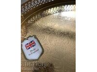 Δίσκος επιχρυσωμένος, Αγγλία 38/29 εκ