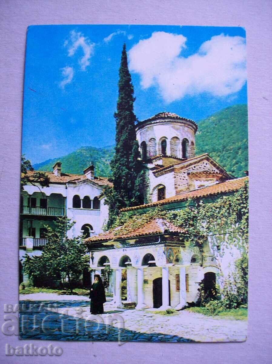 Old postcard Bachkovo Monastery