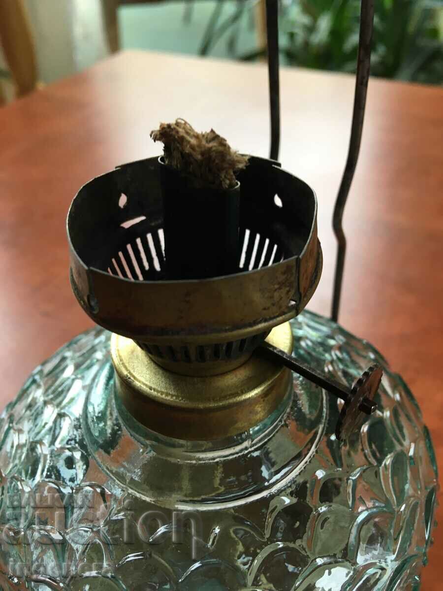 GAS LAMP ANTIQUE HEALTHY LANTERN LAMP GLASS FOIL with price 14.00 BGN | € 7.16 GAS LAMP ANTIQUE HEALTHY LANTERN LAMP GLASS FOIL with price 14.00 BGN | € 7.16