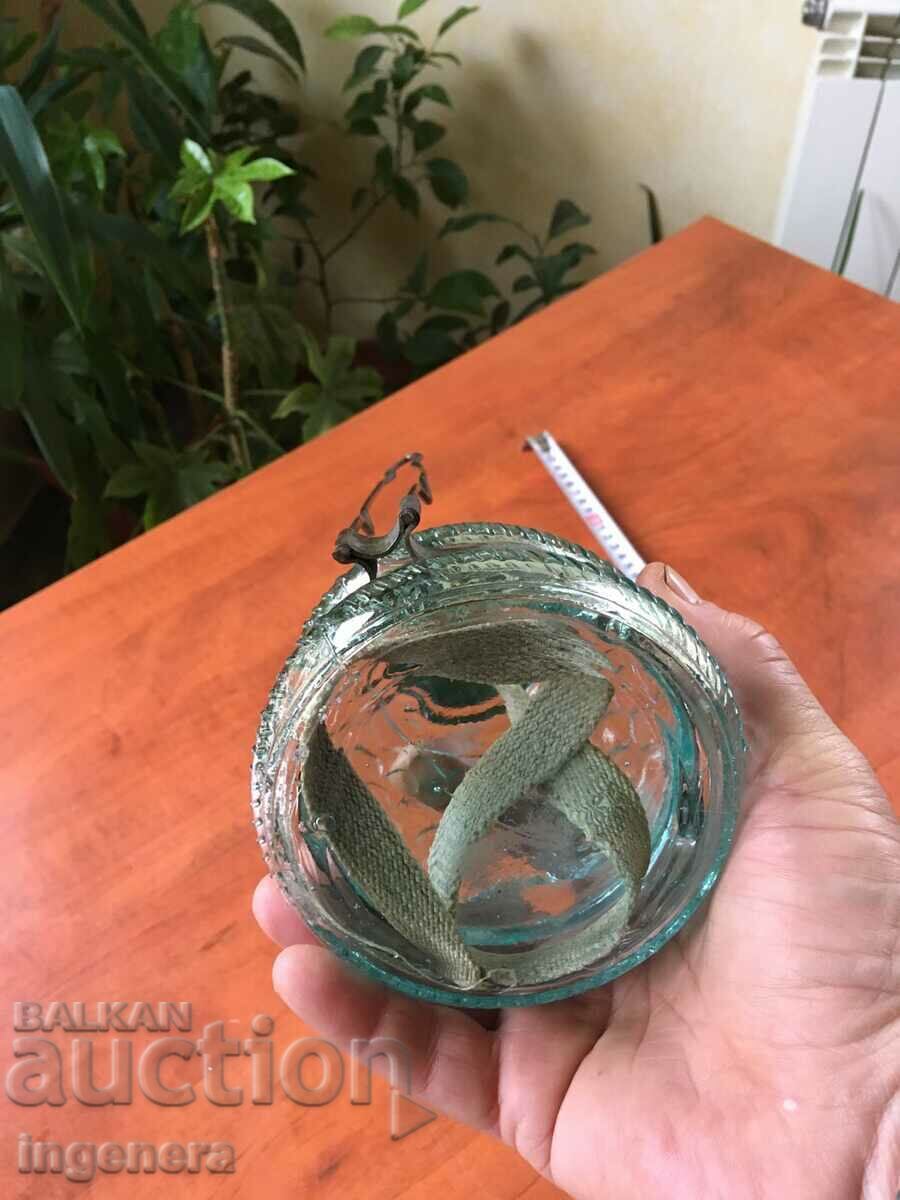 LAMPĂ PE GAZ LAMPĂ ANTIQUE SĂNĂTOSĂ LAMPĂ STICLĂ - 6