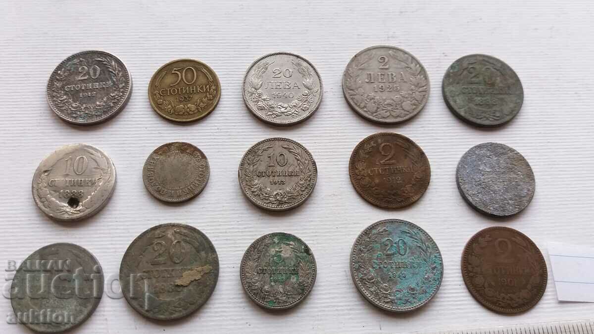 Delivery of COLLECTION OF 15 VARIOUS ROYAL COINS 1888 - 1940 Delivery of COLLECTION OF 15 VARIOUS ROYAL COINS 1888 - 1940