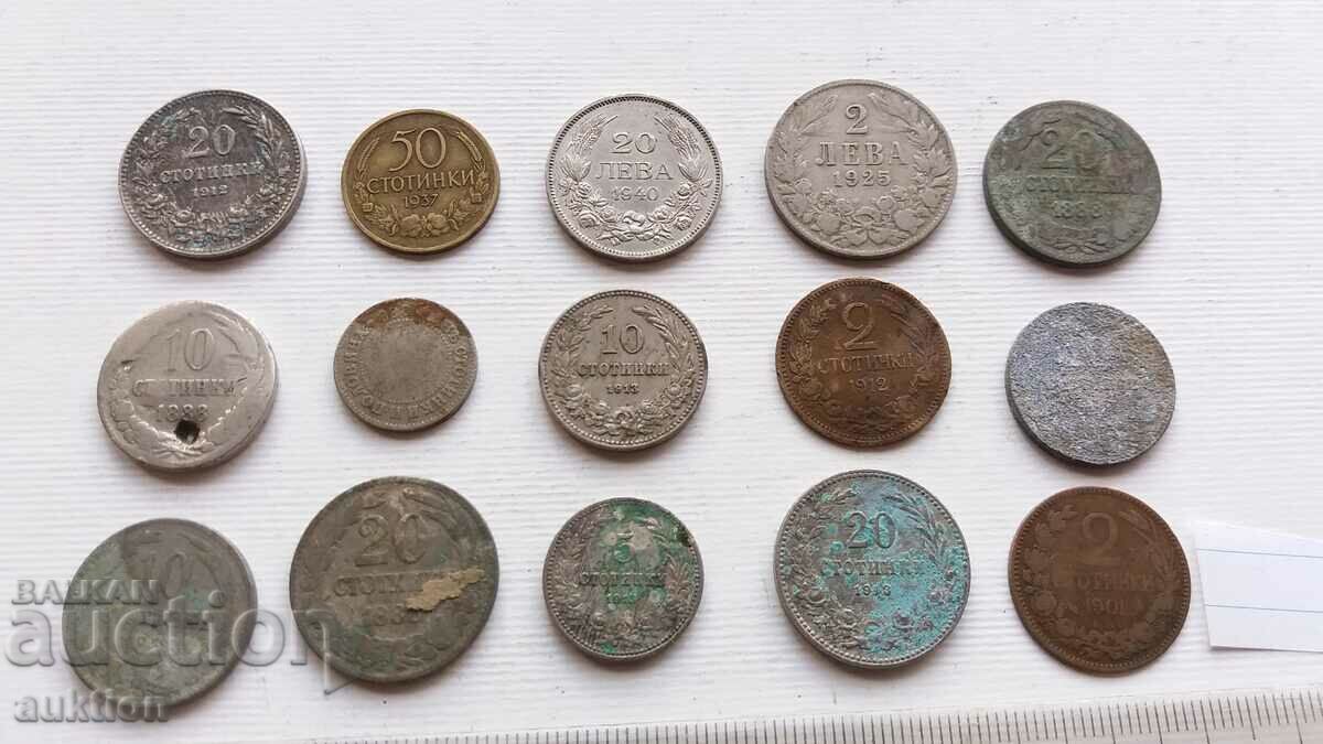 COLLECTION OF 15 VARIOUS ROYAL COINS 1888 - 1940 - 5 COLLECTION OF 15 VARIOUS ROYAL COINS 1888 - 1940 - 5