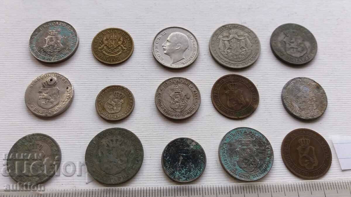 COLLECTION OF 15 VARIOUS ROYAL COINS 1888 - 1940 - 7 COLLECTION OF 15 VARIOUS ROYAL COINS 1888 - 1940 - 7