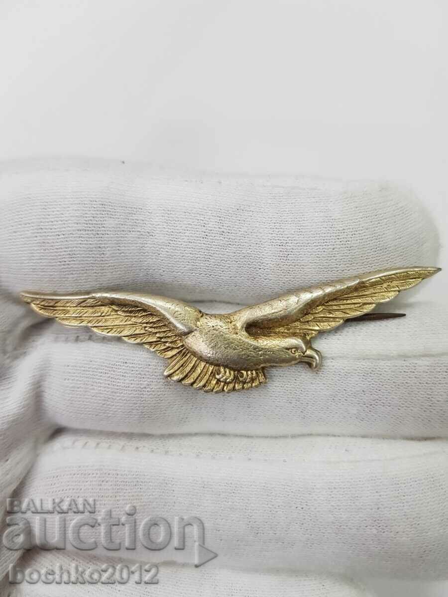 A uniquely rare 1930 Silver Military Pilot Badge