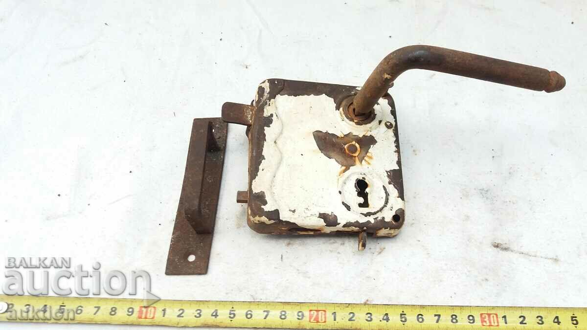 wrought iron revival lock set