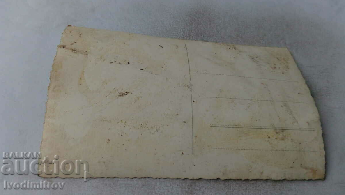 Photo Men, women and children in front of a newly built house with price 1.65 BGN | € 0.84 Photo Men, women and children in front of a newly built house with price 1.65 BGN | € 0.84