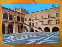 card - Greece (Rhodes - the fortress)