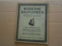 Magazine Germany 1930 MODERNE BAUFORMEN magazine