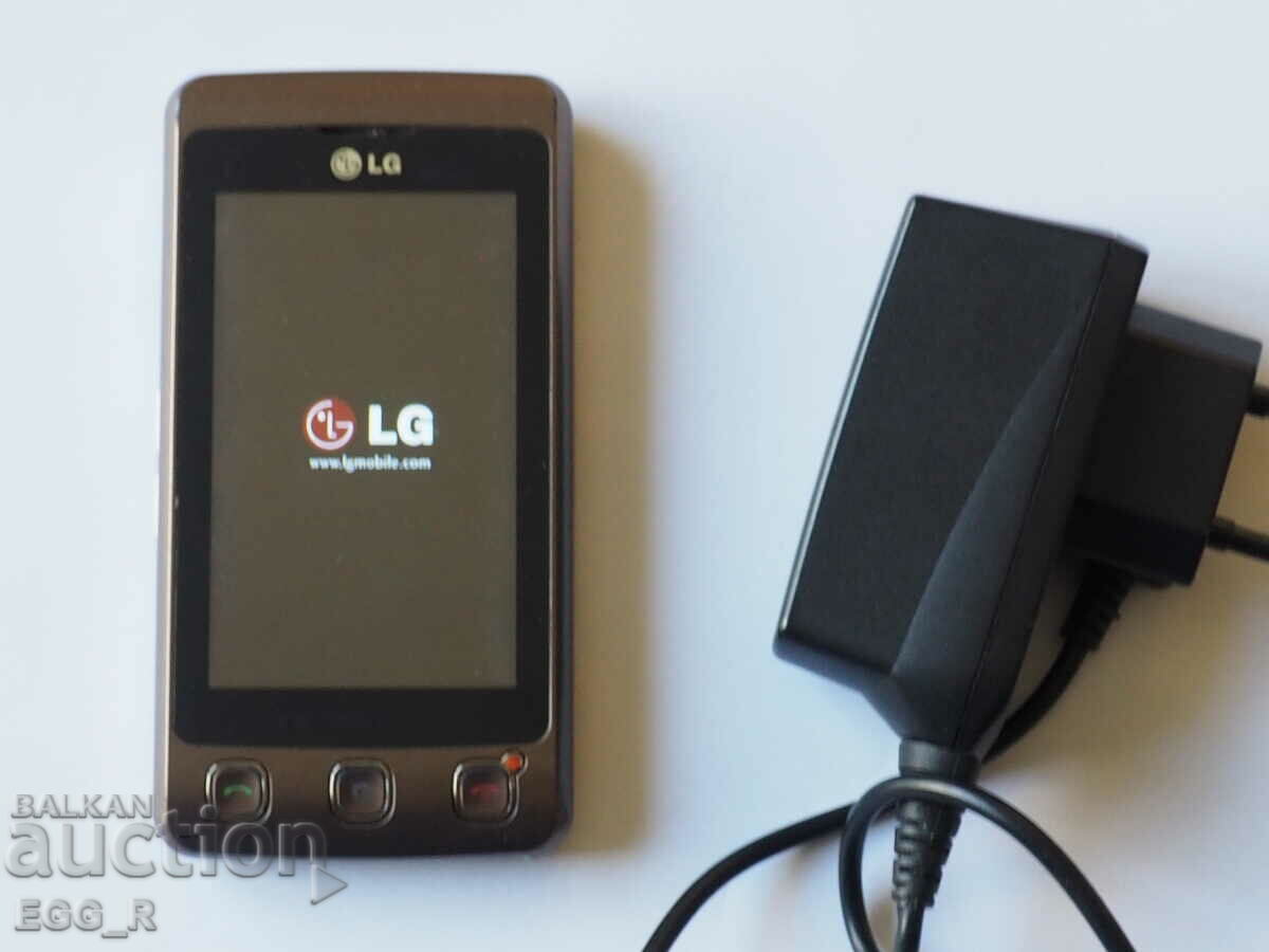 Auction Old mobile phone GSM LG KP 500 Working Auction Old mobile phone GSM LG KP 500 Working