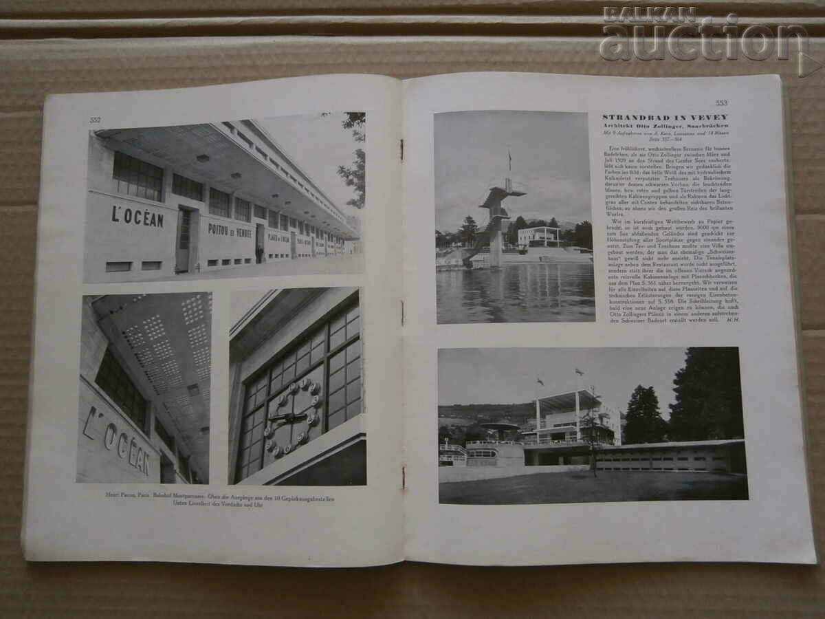 Περιοδικό Γερμανία 1930 Περιοδικό MODERNE BAUFORMEN - 6 Περιοδικό Γερμανία 1930 Περιοδικό MODERNE BAUFORMEN - 6