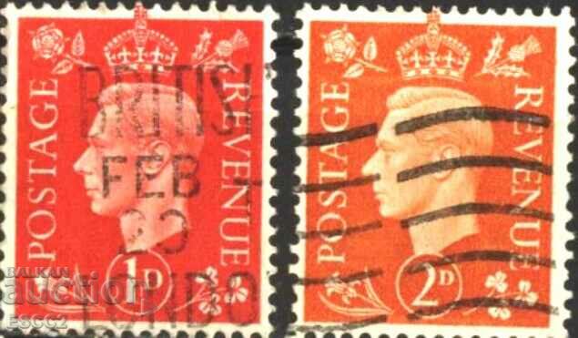 Stamped King George VI 1937 of Great Britain