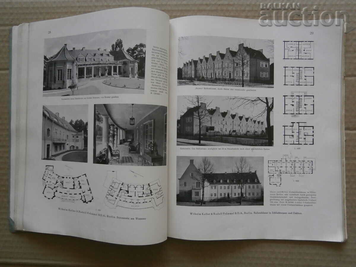 Magazine Germany 1929 MODERNE BAUFORMEN magazine - 5 Magazine Germany 1929 MODERNE BAUFORMEN magazine - 5