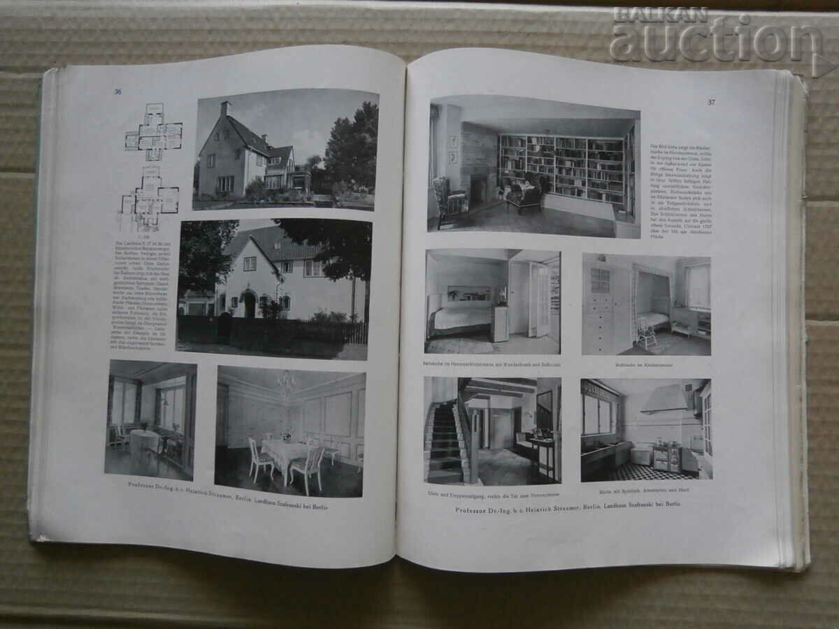 Magazine Germany 1929 MODERNE BAUFORMEN magazine - 6 Magazine Germany 1929 MODERNE BAUFORMEN magazine - 6