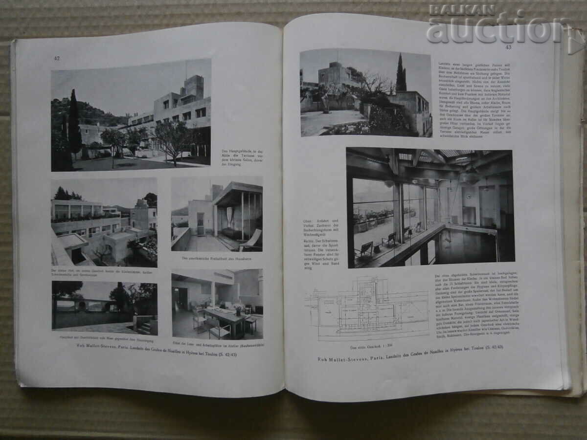 Magazine Germany 1929 MODERNE BAUFORMEN magazine - 7 Magazine Germany 1929 MODERNE BAUFORMEN magazine - 7