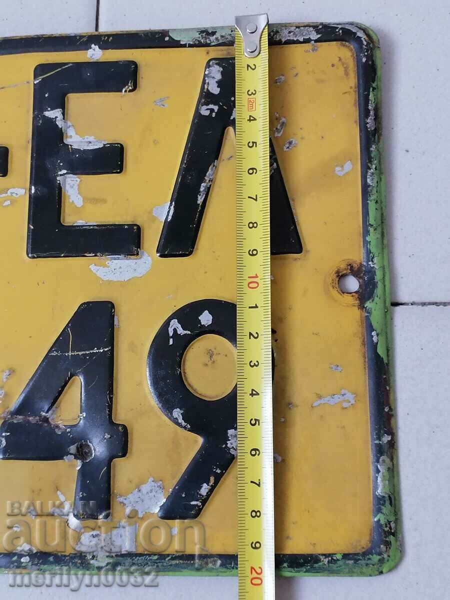 Socialist registration number for NRB vehicles - 6 Socialist registration number for NRB vehicles - 6