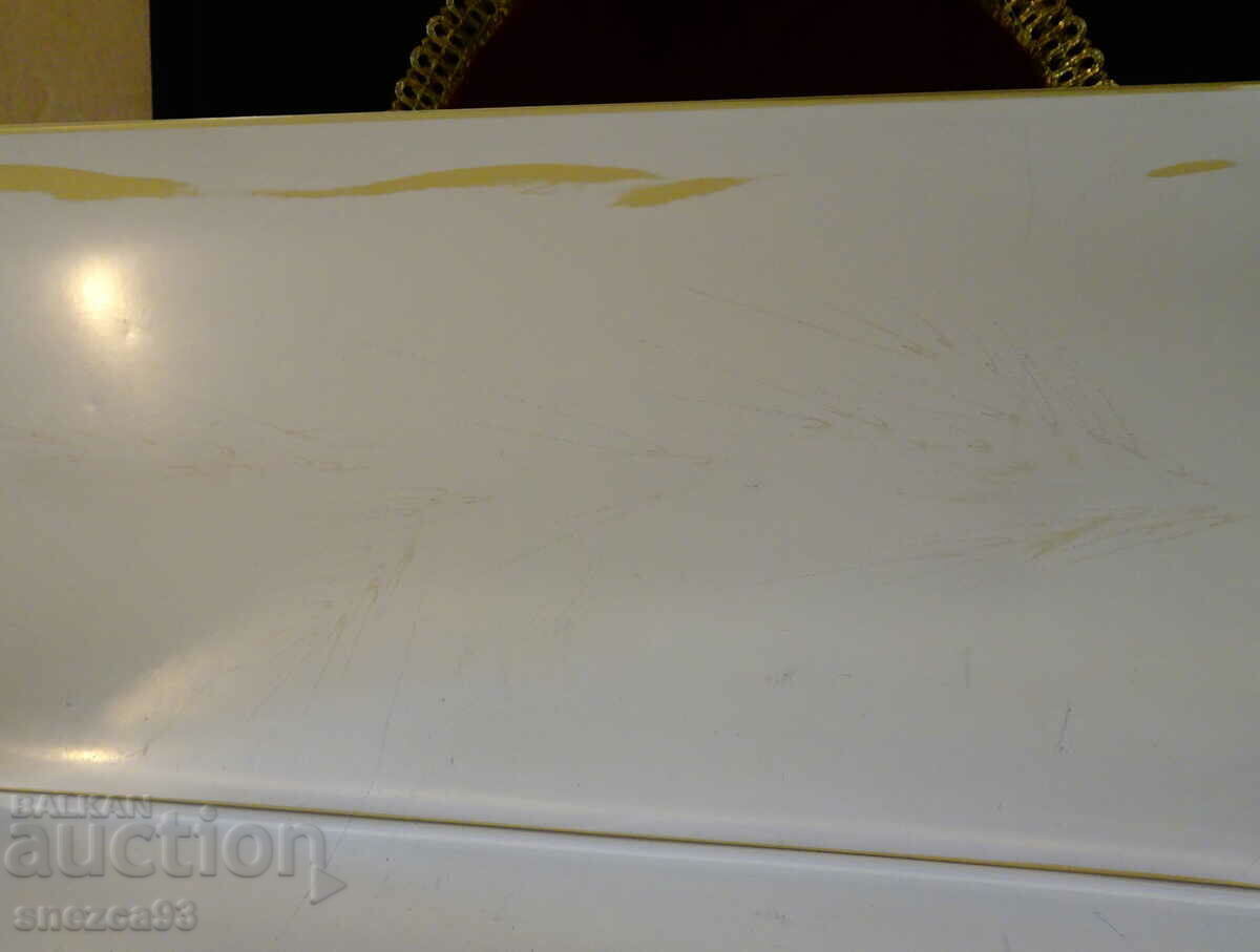 Auction Silver-plated bronze platter, tray 35 cm, wheat ear Auction Silver-plated bronze platter, tray 35 cm, wheat ear