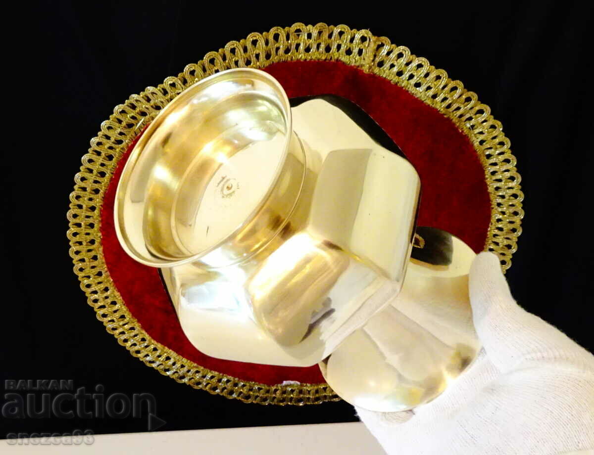 Bronze Jug, Carafe, Vase, Octagonal - 6