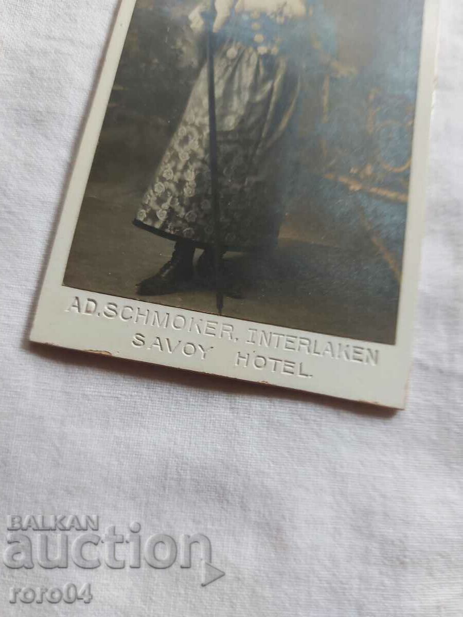 A.D. SCHMOKER. HOTEL INTERLAKEN SAVOY - 5 A.D. SCHMOKER. HOTEL INTERLAKEN SAVOY - 5