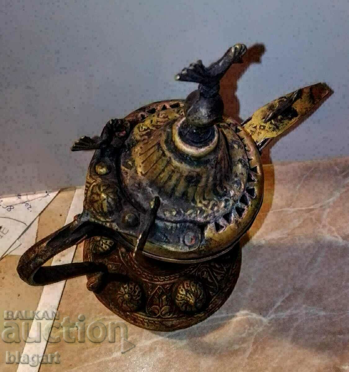 Ориенталско джезве за кафе -месинг - 7 Ориенталско джезве за кафе -месинг - 7