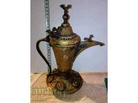 Oriental coffee pot - brass