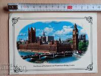Картичка  Лондон  Postcard  London